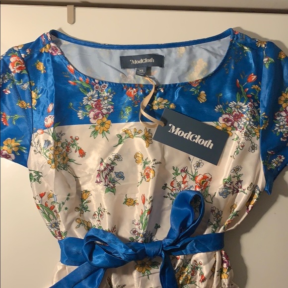 ModCloth Sunlit Reverie Floral Dress - Picture 4 of 4